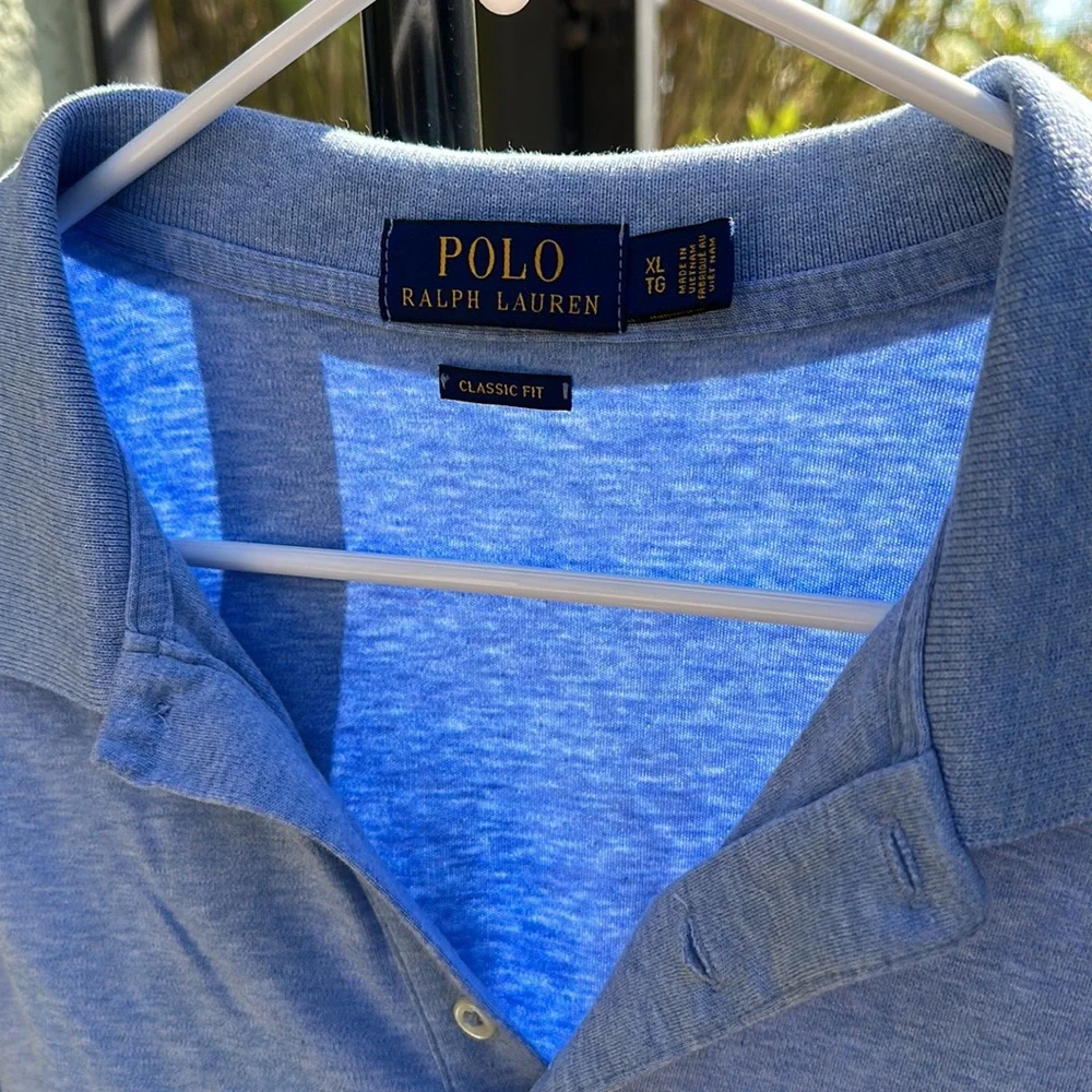 Polo Ralph Lauren Men's Classic Fit Polo Shirt Blue XL TG